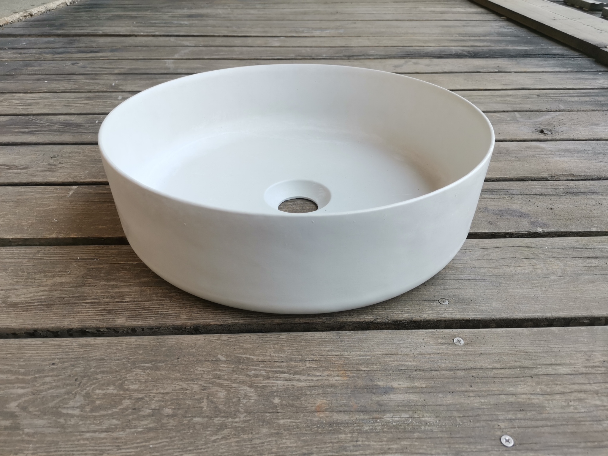 VELITH Soft Bowl in Mineral White